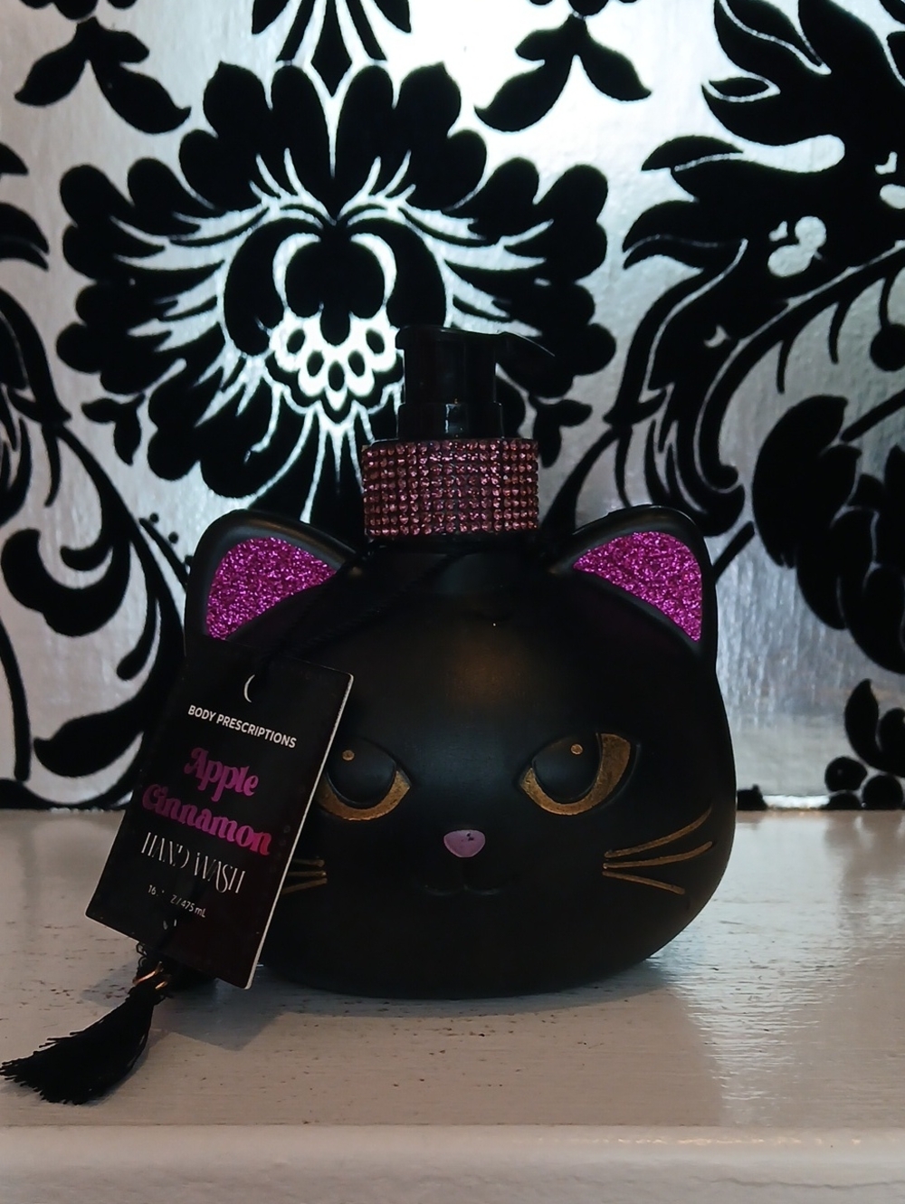 Apple Cinnamon Black Cat Hand Soap